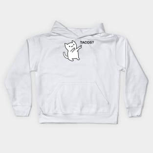 Tacos? Kitty Cat Kids Hoodie